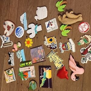 Magnets- Colorful Assorted Souvenir Lot Of 28